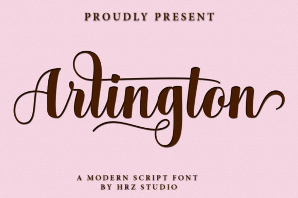 Arlington Script: Where Elegance Meets Everyday Design