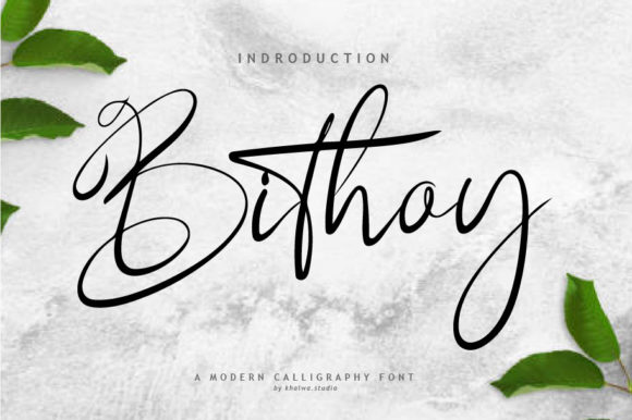 Bithoy Script: A Guide to This Timeless Handwritten Font