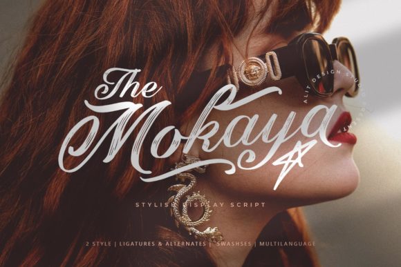 Mokaya Script: Where Classic Calligraphy Meets Modern Design