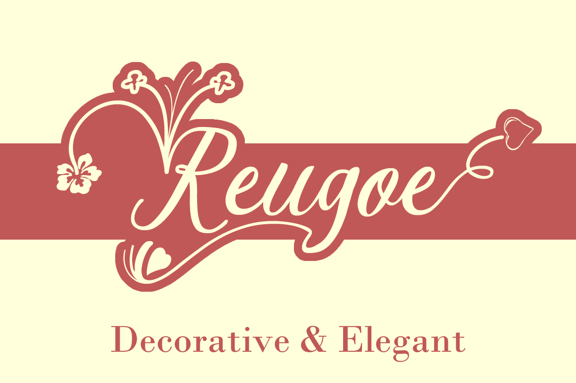 Reugoe Script: A Modern Script Font for Distinctive Design