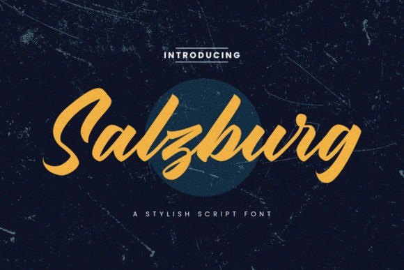 Salzburg Script: Capturing Vintage Charm in Modern Design