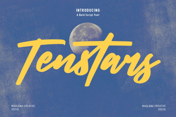 Tenstars Script: A Vintage Font for Modern Brands
