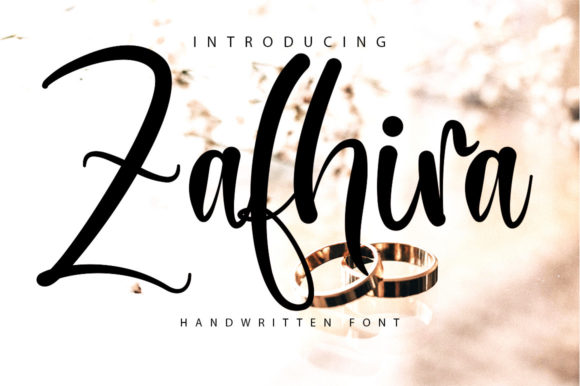 Zafhira Script: A Flowing Handwritten Font for Modern Creators